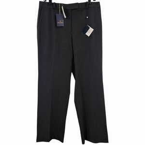 NWT Brooks Brothers Caroline Fit Gray Stretch Trouser Dress Pants Womens 12 $168